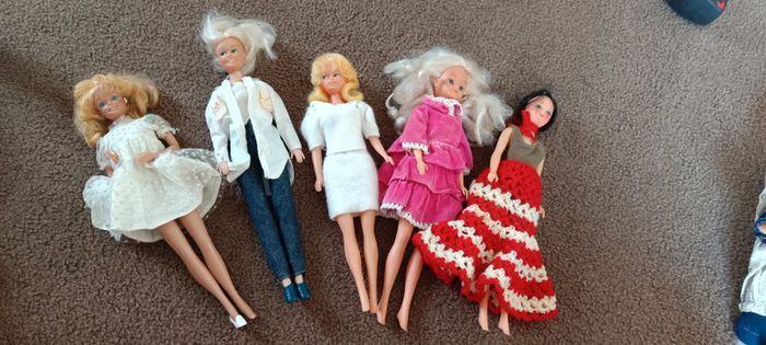 Lot 3 poupée barbie - photo numéro 2