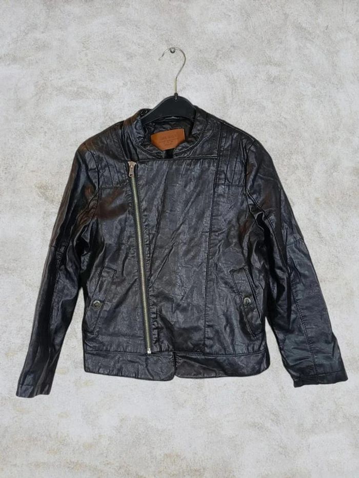 veste cuir Zara Girls fille 9 ans - photo numéro 3