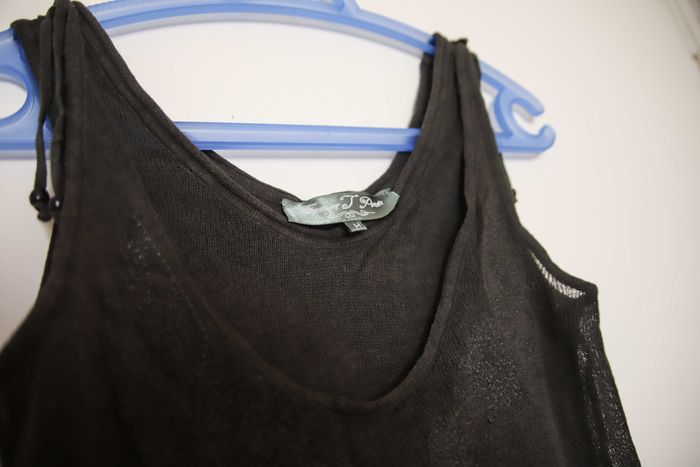 Débardeur FreemanT Porter en laine tricoté Kaki - photo numéro 4