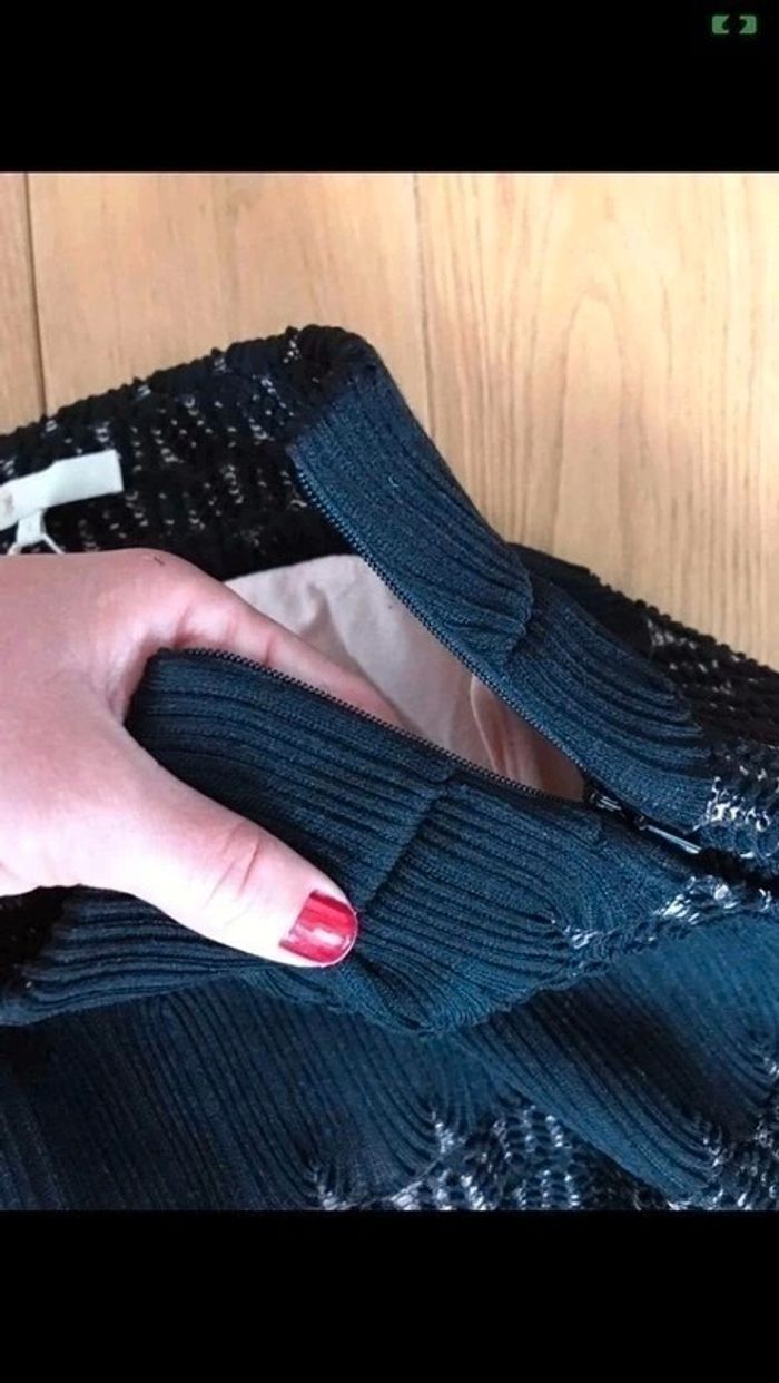 Magnifique Jupe midi MAJE Paris |taille 1 - photo numéro 11