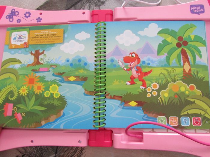 Magibook Vtech rose - photo numéro 6