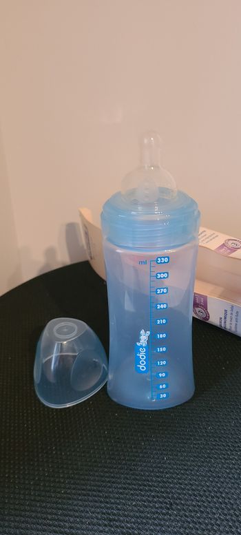 Biberon Evolution+ Bleu Debit 3 Dodie 330ml
