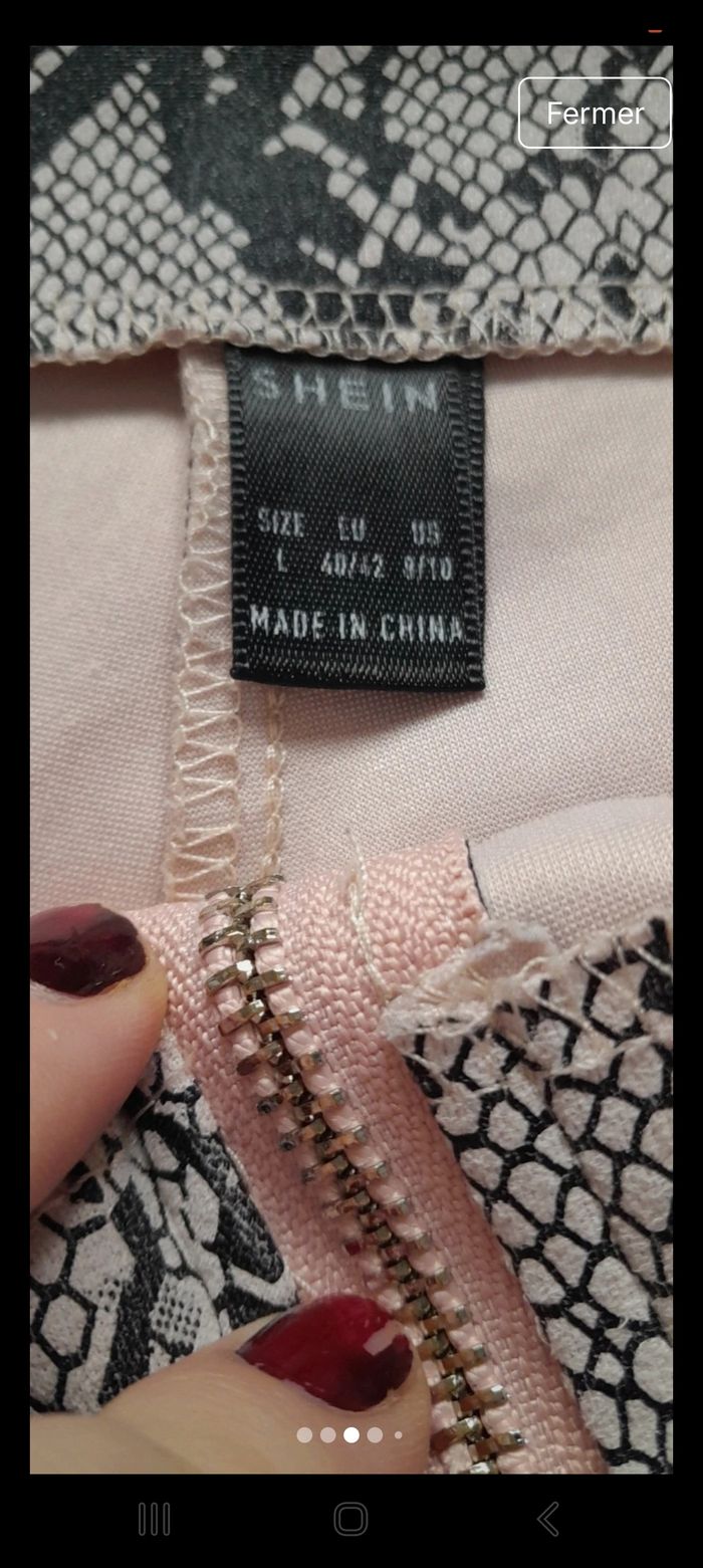 Short taille haute - Marque Shein en taille 40 - photo numéro 2