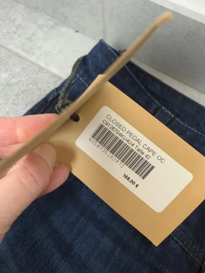 Jeans Closed Pedal Cape femme neuf avec étiquette taille  42 - photo numéro 7