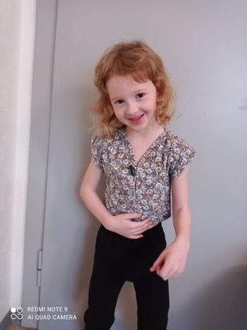 Boléro à fleurs Marèse 4/5ans