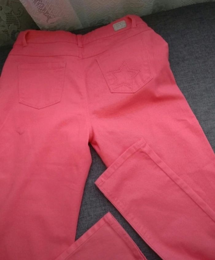 Pantalon rose fushia 14 ans neuf - photo numéro 2