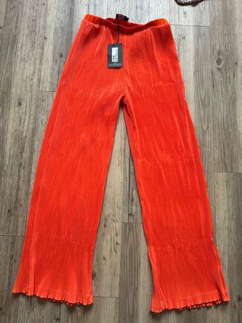 Pantalon d’été orange PrettyLittleThing taille 40 neuf 
