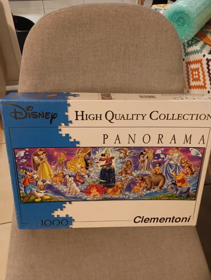Puzzle 1000 pièces panorama Disney