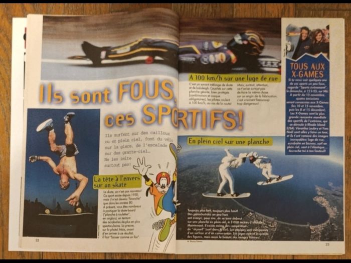 Ancien journal de mickey 

N°2317
Novembre 1996
Avec 4 fiches

+ cadeau : Poster jeu Aladdin 
(⚠️ Le poster est détaché du magazine)

Légères traces d'usure mais bon état 

Cf photos 

Ce magazine comprend les pages suivantes :

- bd Aladdin 
- artic - photo numéro 4