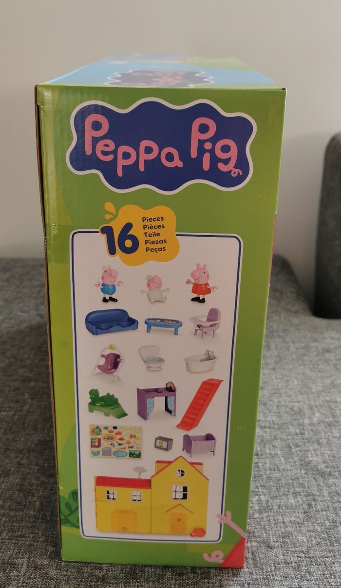 Peppa Pig Grande maison familiale neuve sous blister - photo numéro 4