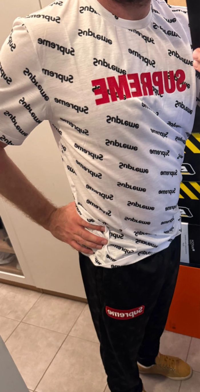 t-shirt manches courtes homme SUPREMe taille L neuf sous blister avec étiquettes - photo numéro 7
