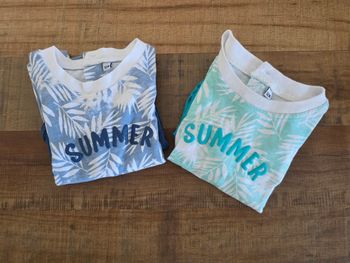 Ensemble t-shirt et short "Summer"