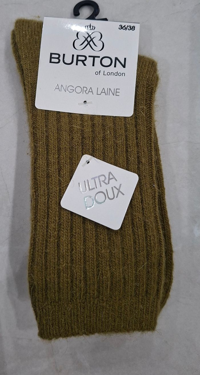 Chaussettes laine angora femme - photo numéro 3