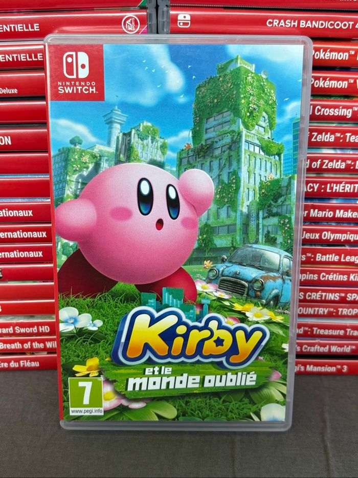 Jeu switch kirby et le monde oublié