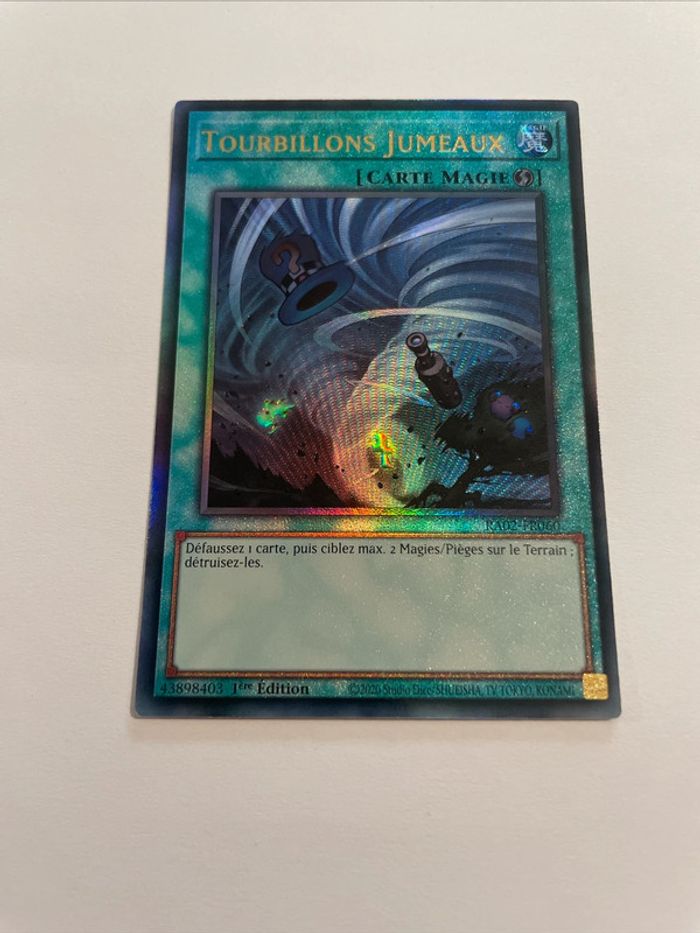 Yu-Gi-Oh! Tourbillons Jumeaux : UL RA02-FR060