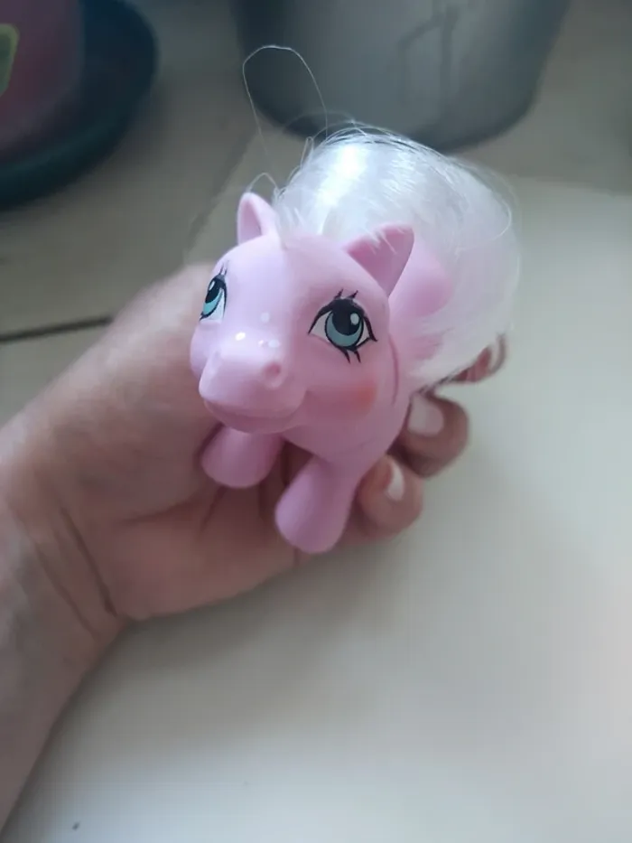 Mon petit poney my little pony G1 Hasbro Tiddley winks baby bébé - photo numéro 4