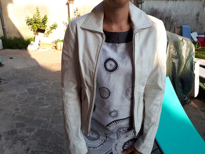 veste en cuir véritable 36 PROMOD - photo numéro 2