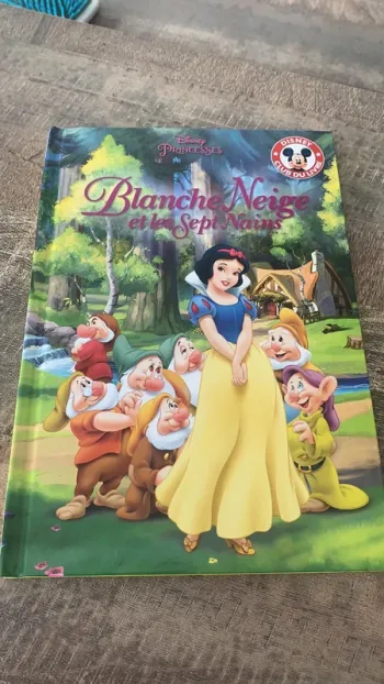 Livre Disney blanche neige et les 7 nains