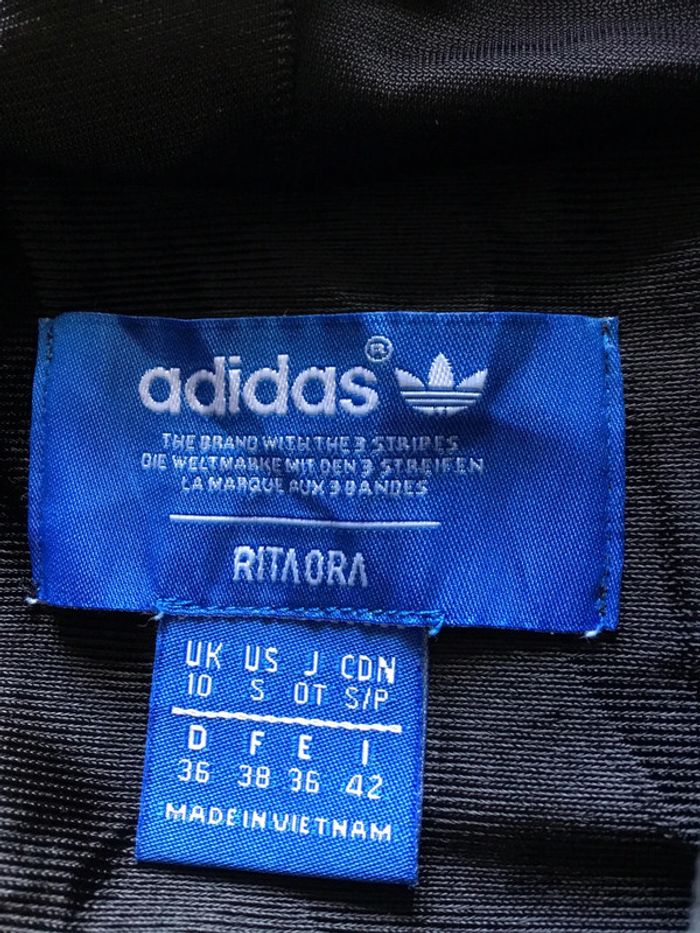 Sweat léger à capuche pour femme Adidas Rita Ora noir taille M 123 - photo numéro 9