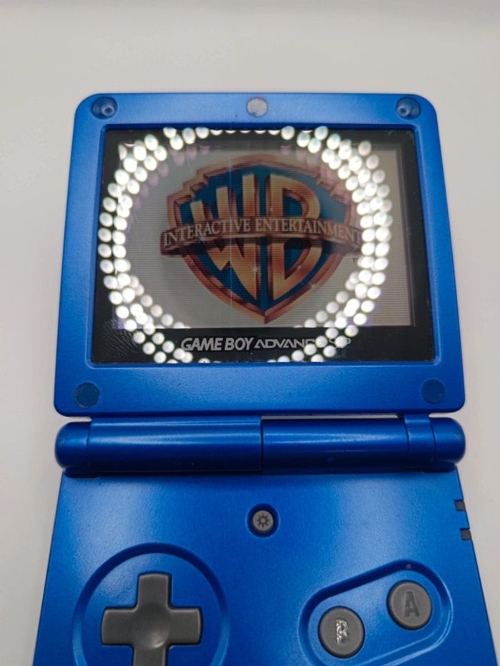Game boy advance SP Bleu métal vendu en loose - photo numéro 8