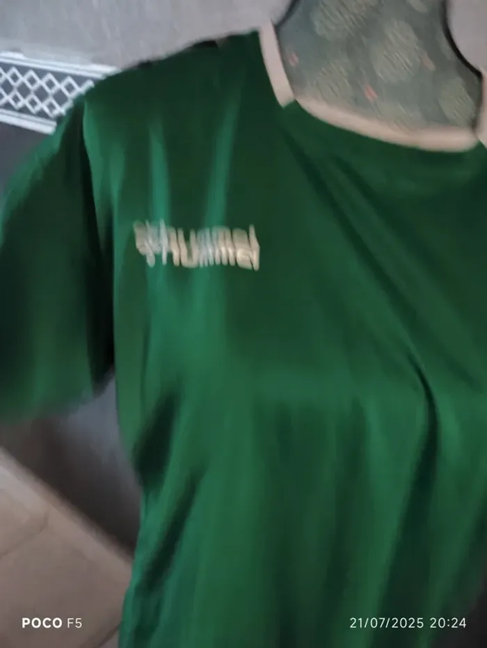 Tee shirt vert Hummel taille XL - photo numéro 5