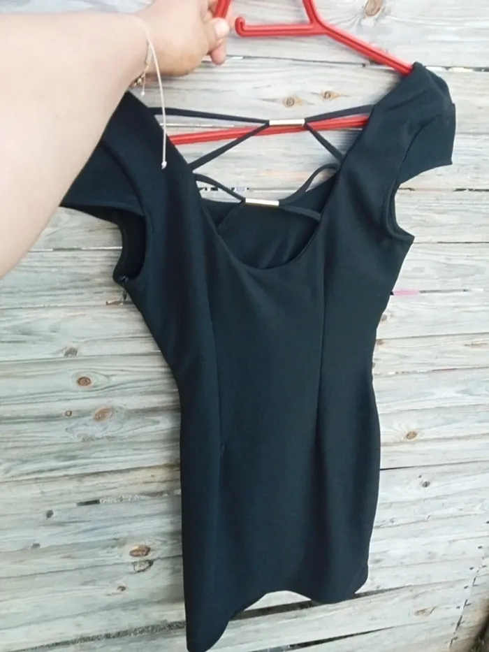 Robe noire femme m - photo numéro 4