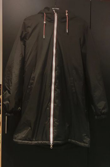 Blouson long noir fourré Laura Jo
