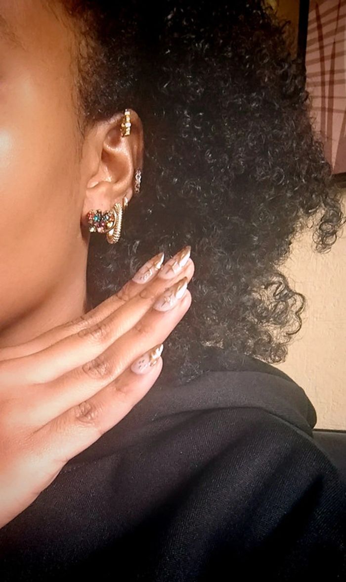 Boucles d'oreilles vintage A30 - photo numéro 4