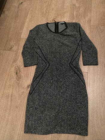 Robe tweed bershka