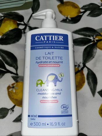Lait toilette bébé