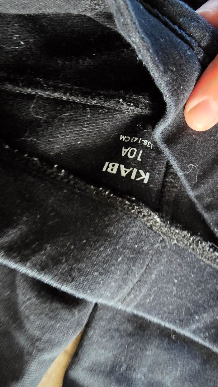 Leggings noir kiabi 10 ans  138 143 cm noir - photo numéro 3
