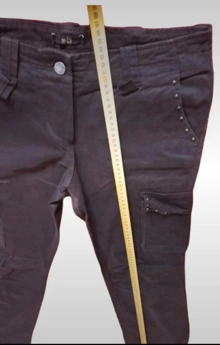 Pantalon buggy cargo marron taille 40 Nais - photo numéro 11