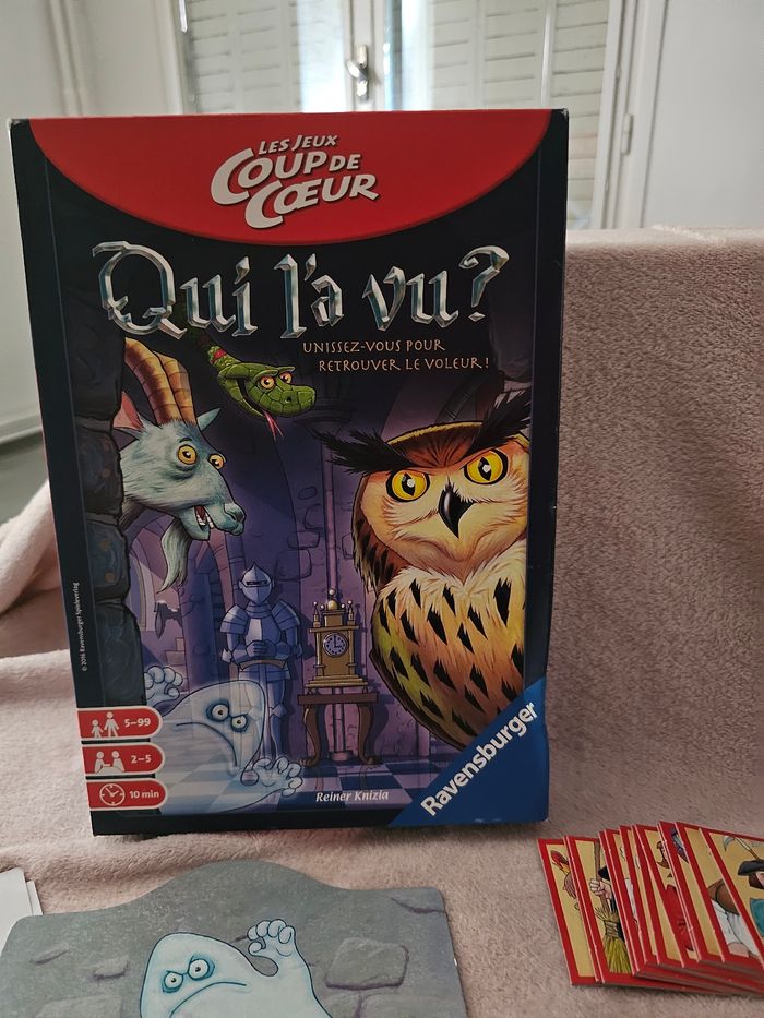 Qui l'a vu ? Unissez-vous pour retrouver le voleur jeux de sociétéSociété plateau enfant - photo numéro 2