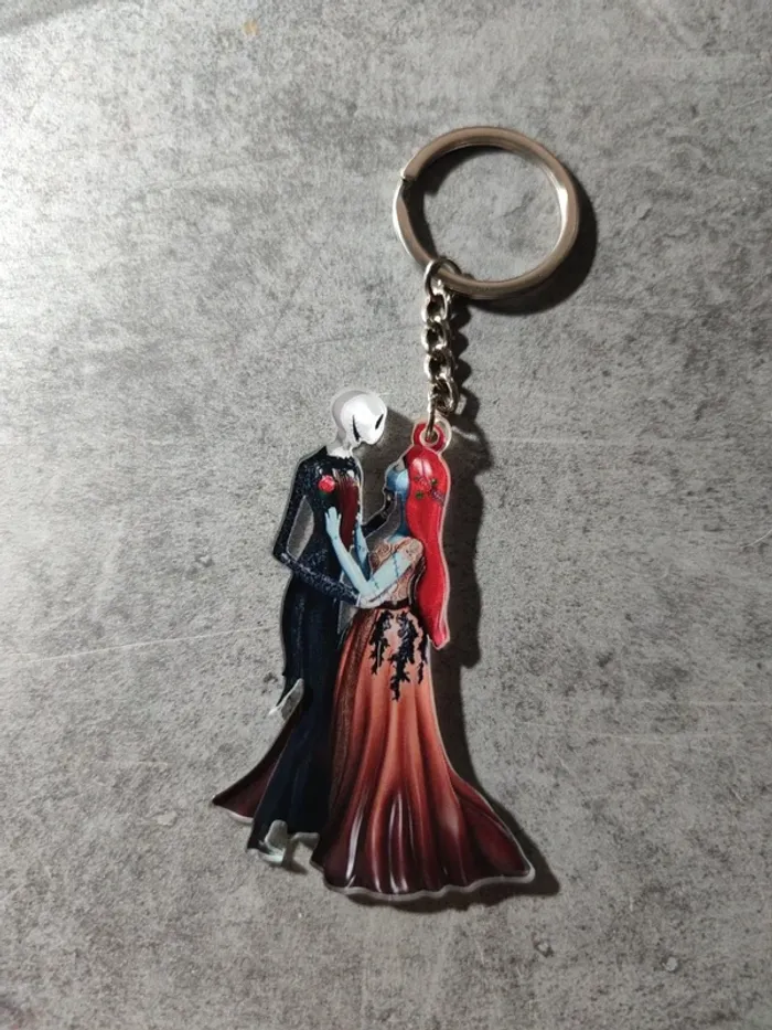 Porte clé PVC étrange Noël de m. Jack