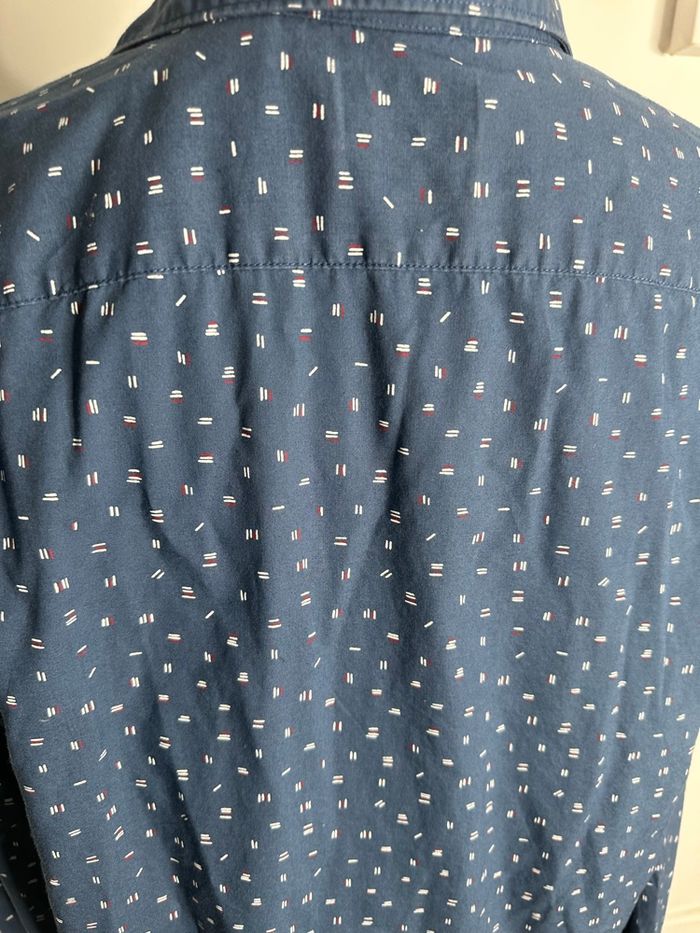 Chemise bariolée bleue marine Timberland TXL - photo numéro 5