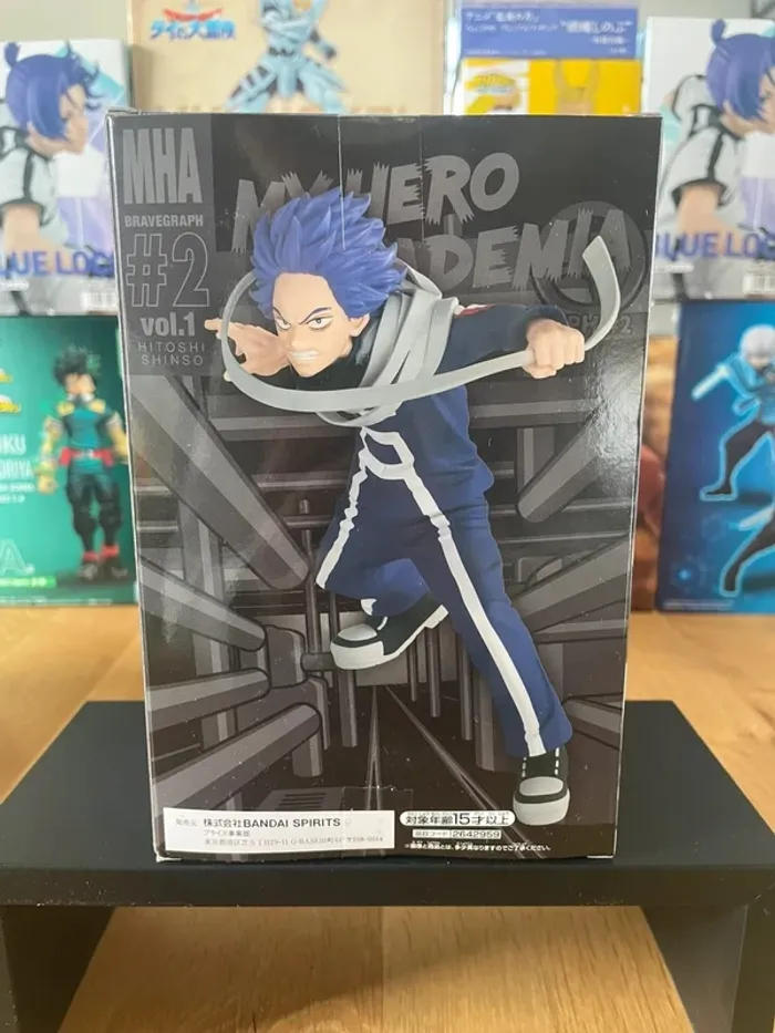 My Hero Academia - Banpresto - Bravegraph #2 vol.1 Shinsou Shinso Hitoshi - photo numéro 2