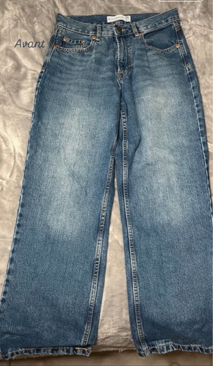 Jean bleu stradivarius - photo numéro 2