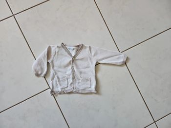 Gilet bébé 6 mois vert baudet BBF3