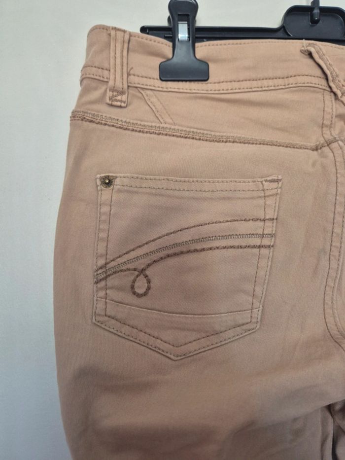 Pantalon camel cache-cache 38 - photo numéro 5