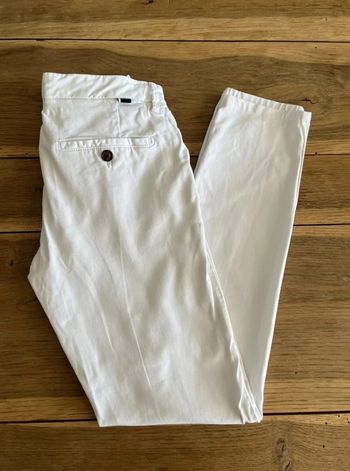 Pantalon/chino blanc Reiko