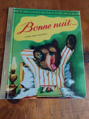 Livre Bonne nuit - un petit livre d'or