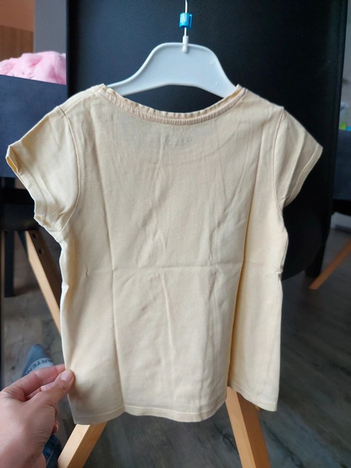 Tee-shirt manches courtes Vertbaudet 4 ans jaune - photo numéro 8