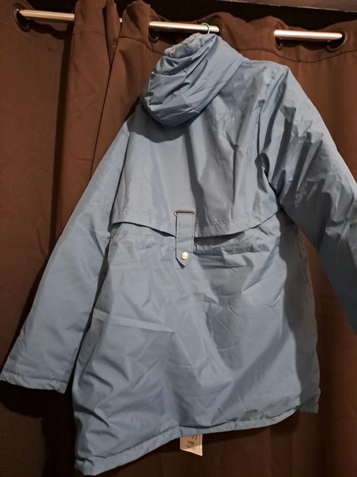 Manteau bleu polaire - photo numéro 2