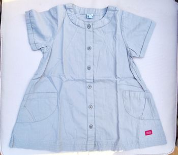 Robe grise nano & nanette 23 mois en excellent état