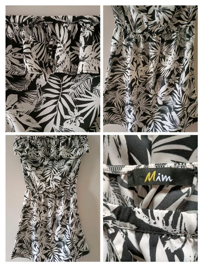 Jolie robe d'été sans manches imprimée Mim T. XS - photo numéro 2