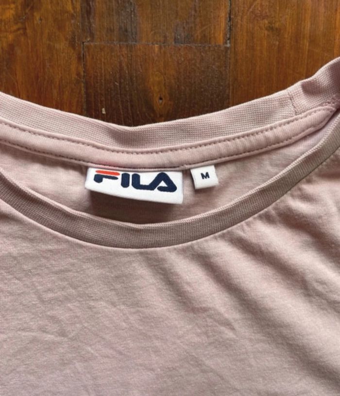 Teeshirt rose fila M mixte - photo numéro 2