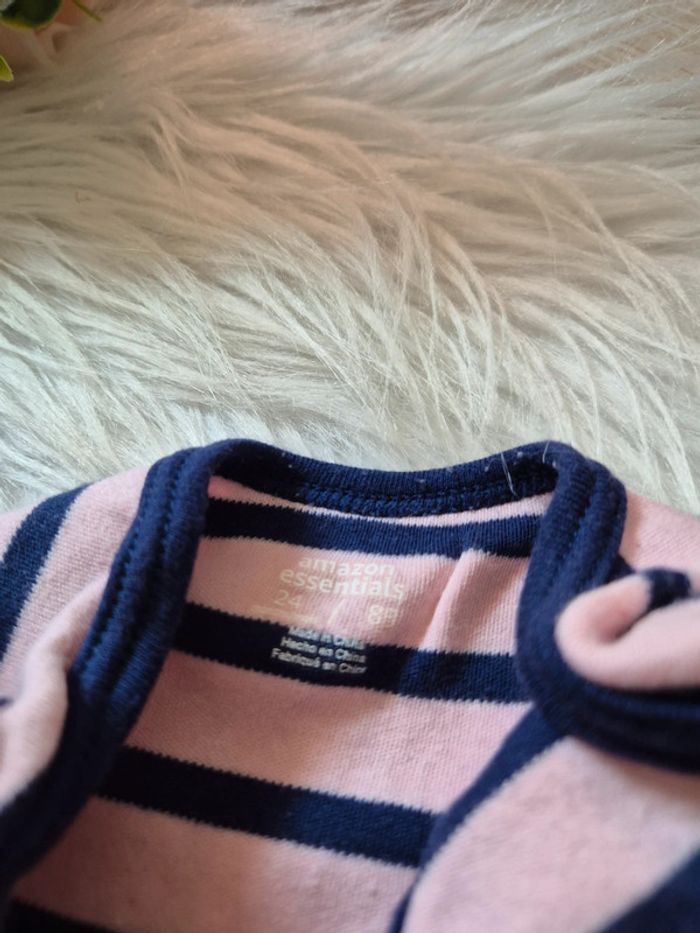 👗 Lot 2 robes rayées – Amazon Essentials – 24 mois - photo numéro 5