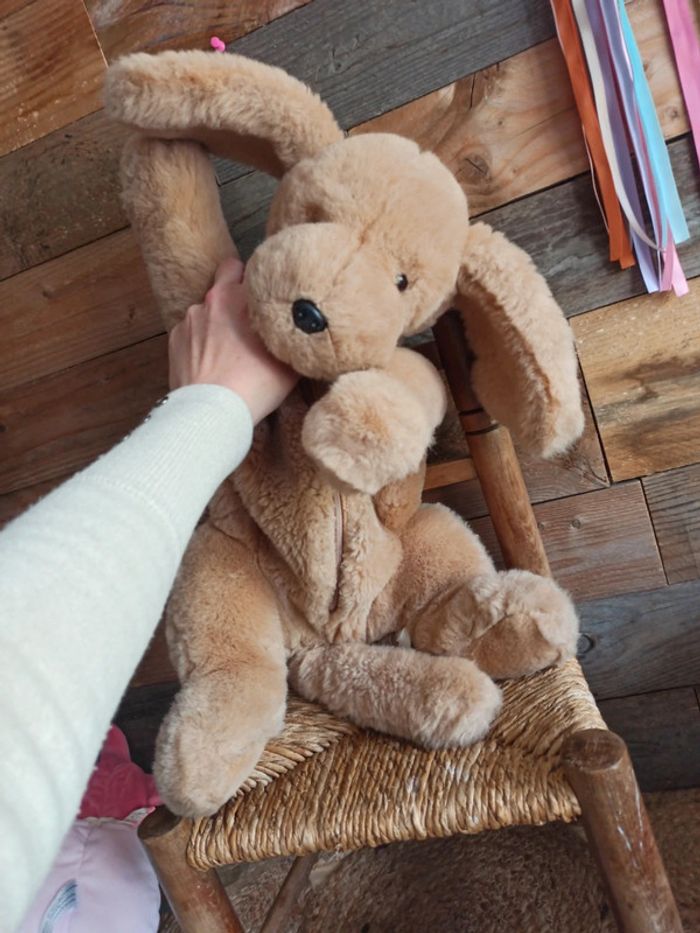 Peluche vintage chien Gund range pyjama tbe - photo numéro 6
