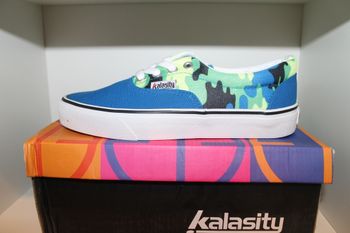 baskets basse bleu 40