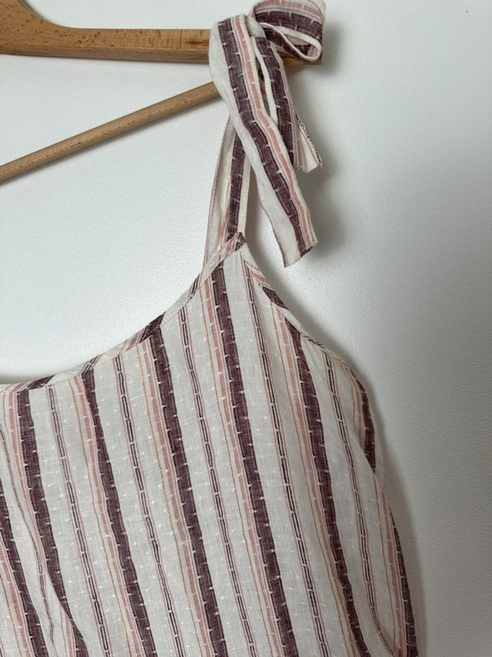 🌸Robe Bonobo - rayures - lin 🌸 - photo numéro 4